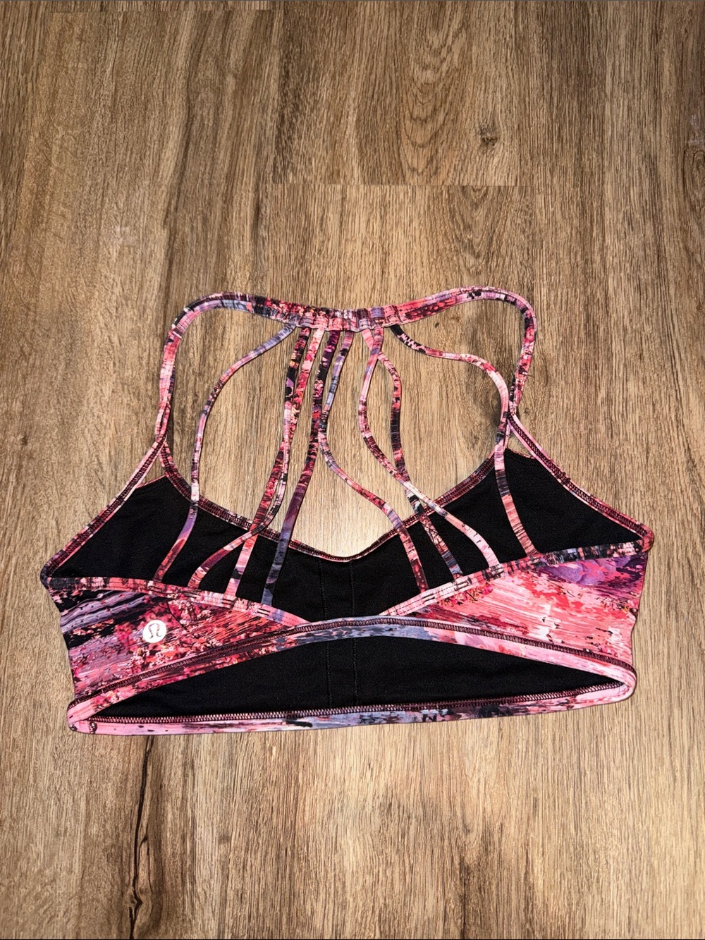 Lululemon Free To Be Bra - Dahliascape Multi / Black